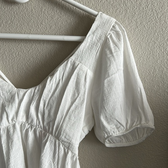 White babydoll top - Picture 2 of 7